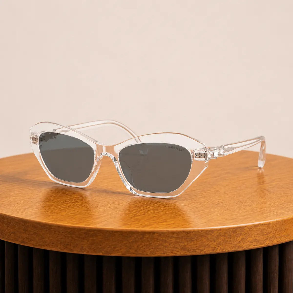 نظارة شمسية Swarovski SK6048 بإطار مربع للنساء