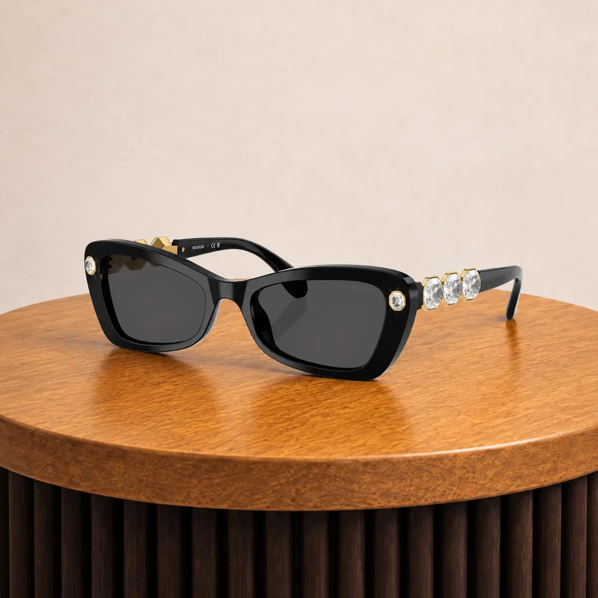 نظارة شمسية Swarovski SK6033 بإطار مربع للنساء